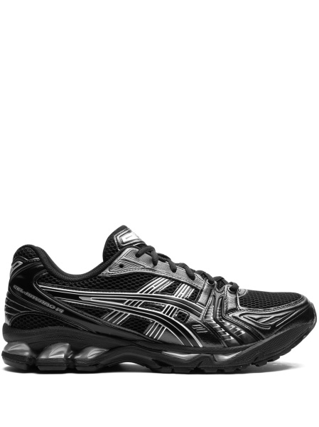 Sneakers ASICS negri din poliuretan si material textil