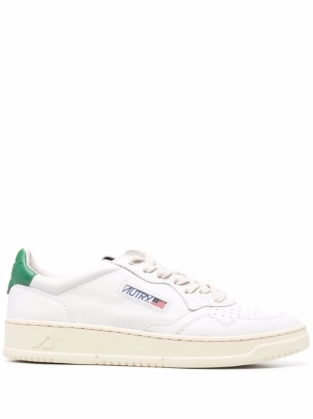 Sneakers AUTRY albi din piele