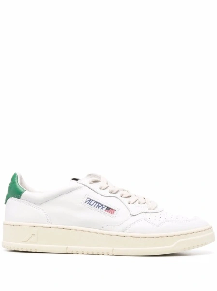 Sneakers AUTRY albi din piele