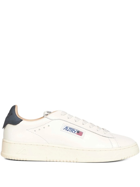 Sneakers AUTRY albi din piele