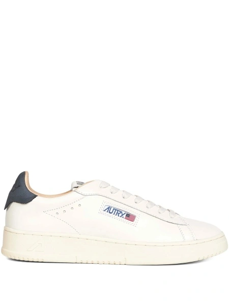 Sneakers AUTRY albi din piele