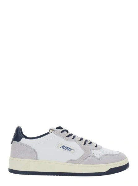 Sneakers AUTRY gri din piele intoarsa 'Medalist'