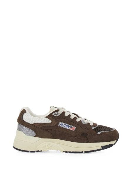 Sneakers AUTRY maro din polyester si poliuretan
