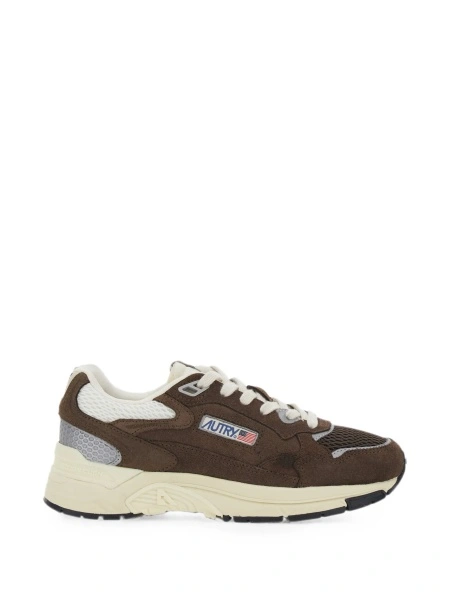 Sneakers AUTRY maro din polyester si poliuretan