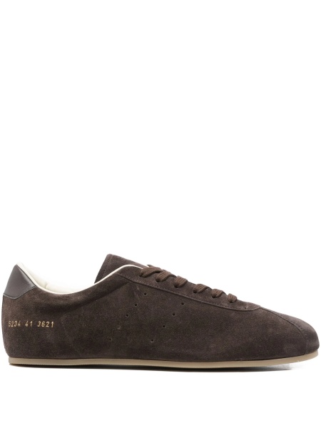 Sneakers Common Projects maro din piele intoarsa
