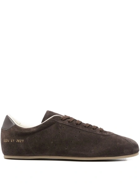 Sneakers Common Projects maro din piele intoarsa