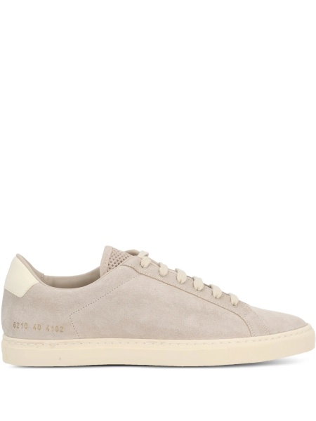 Sneakers Common Projects neutri din piele intoarsa