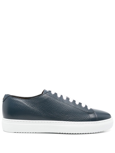 Sneakers Doucal's albastri din piele