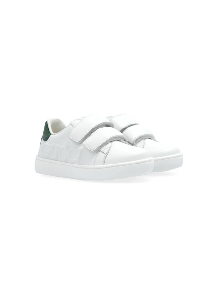 Sneakers Gucci albi din piele