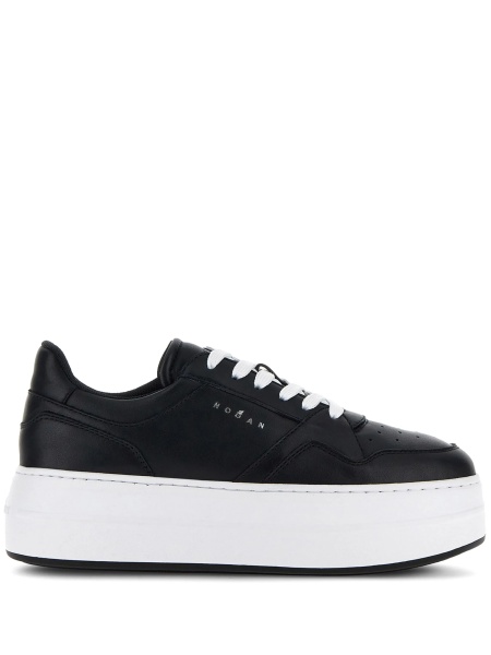 Sneakers Hogan negri din piele