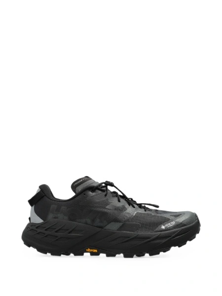 Sneakers Hoka One One negri din material textil