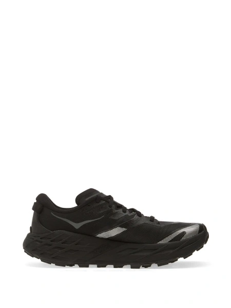Sneakers Hoka One One negri din material textil