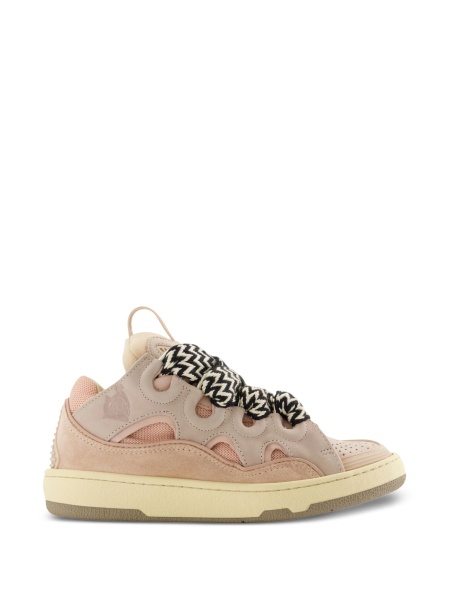 Sneakers Lanvin roz din polyester si elastan