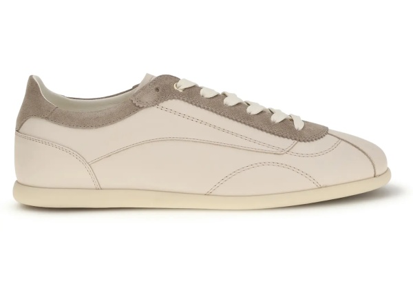 Sneakers Leather and suede Sneakers with slim sole
