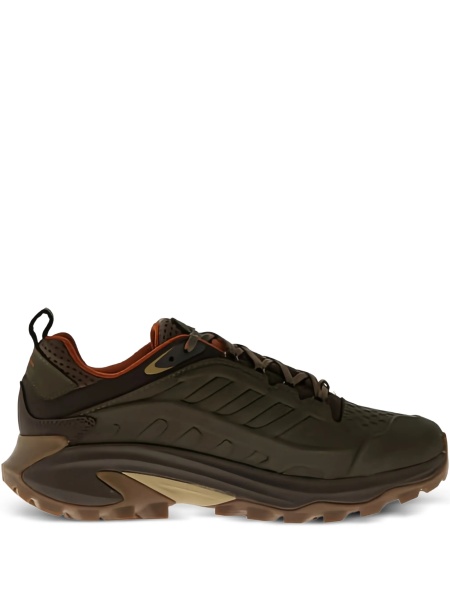 Sneakers Merrell verzi din piele intoarsa si material reciclat