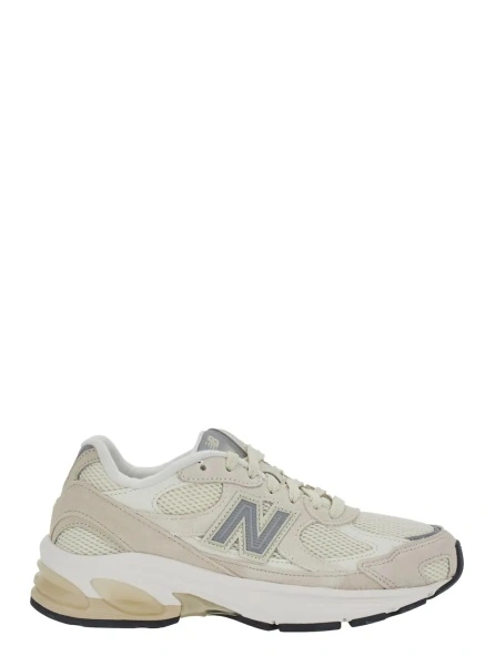 Sneakers New Balance gri din piele si material textil 'U2010'