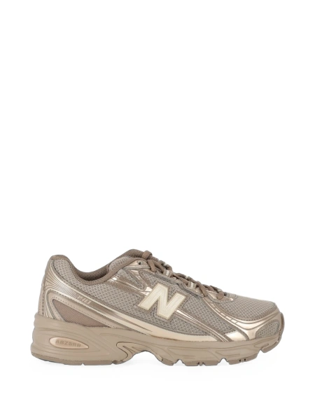 Sneakers New Balance maro din plasa si poliuretan