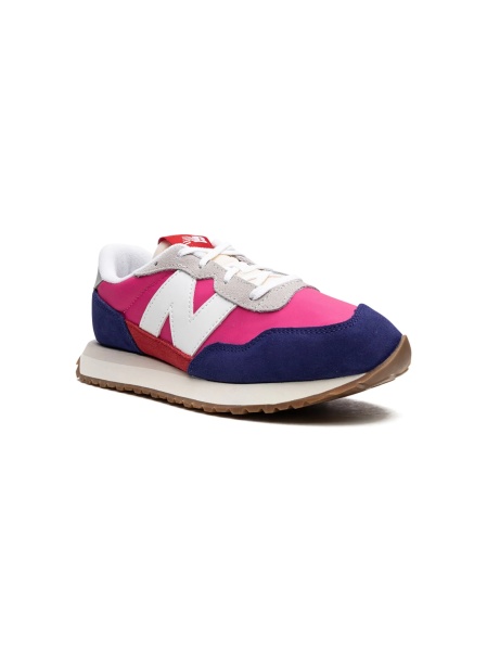 Sneakers New Balance violet din piele intoarsa