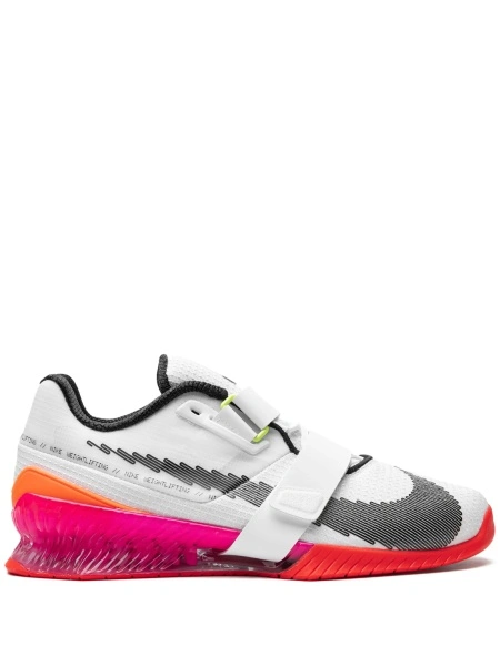 Sneakers Nike albi din material textil