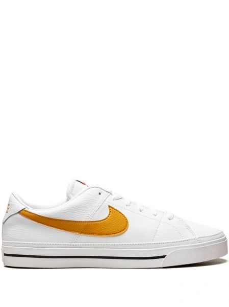Sneakers Nike albi din piele