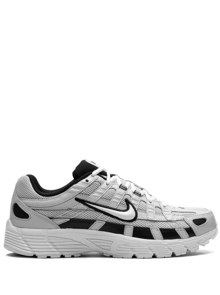 Sneakers Nike gri din material textil si piele