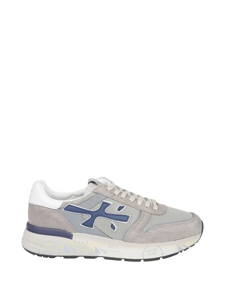 Sneakers Premiata gri din poliamida