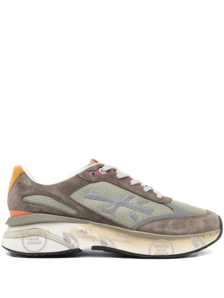 Sneakers Premiata neutri din poliamida si poliuretan