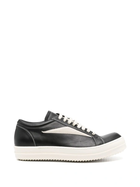 Sneakers Rick Owens negri din piele