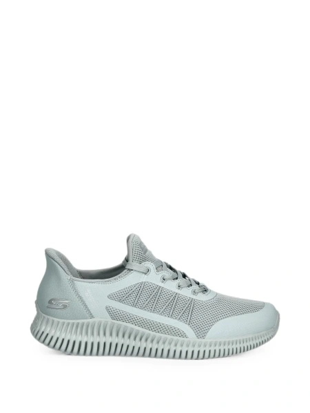 Sneakers SKECHERS verzi din plasa si poliuretan