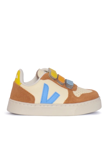 Sneakers SMALL V-10 LEATHER CASHEW_AQUA_UMBER SNEAKERS