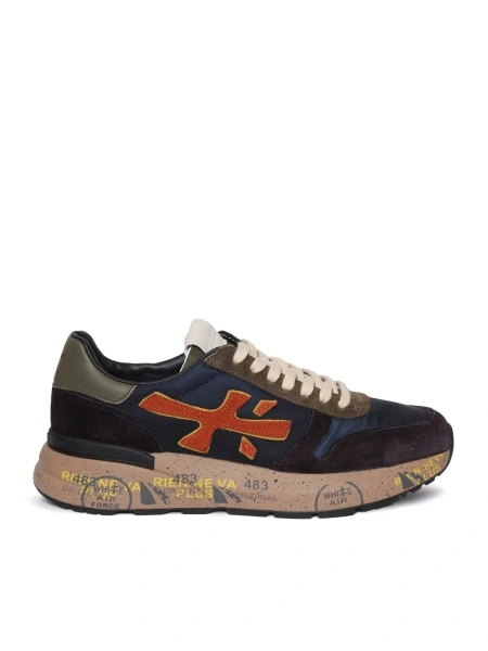 Sneakers SNEAKERS MICK DARK BLUE/DARK BROWN/ORANGE