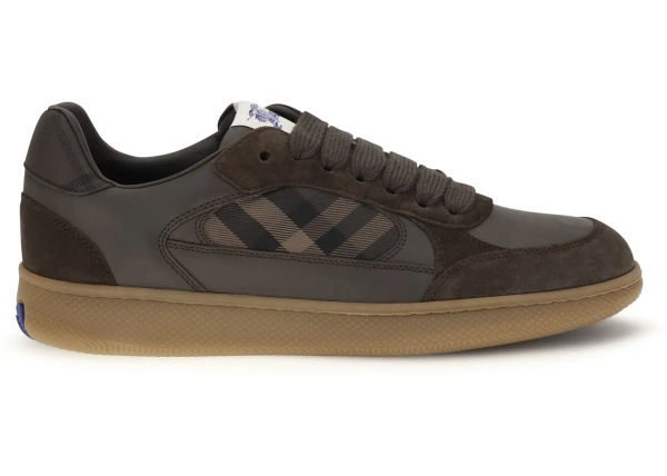 Sneakers Terrace Check leather and suede Sneakers