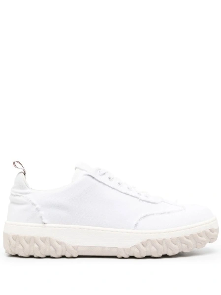 Sneakers Thom Browne albi din bumbac