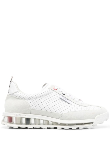 Sneakers Thom Browne albi din piele