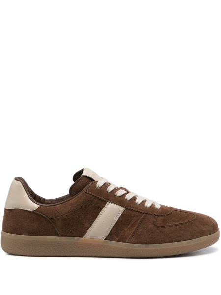 Sneakers Tom Ford maro din bos taurus