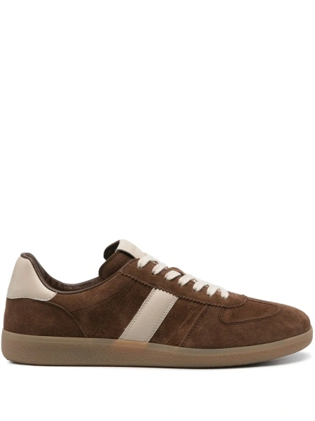 Sneakers Tom Ford maro din bos taurus