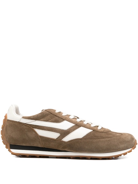 Sneakers Tom Ford maro din piele intoarsa