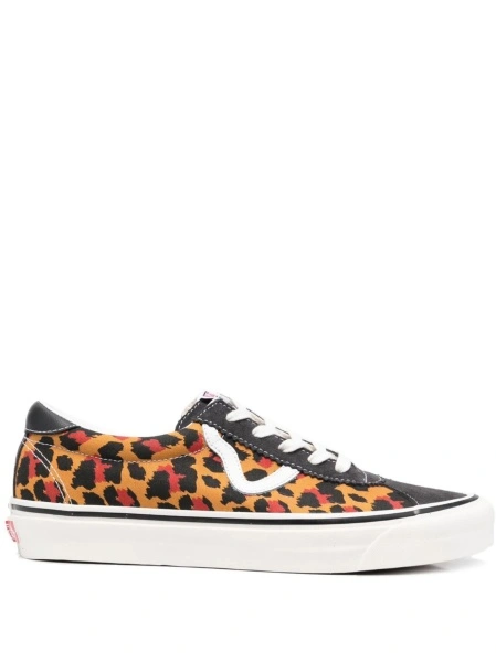 Sneakers Vans negri din material textil