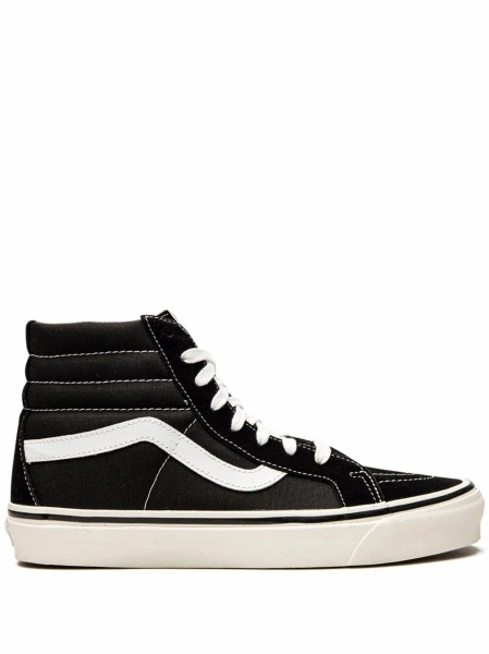 Sneakers Vans Sk8-Hi negri din material textil