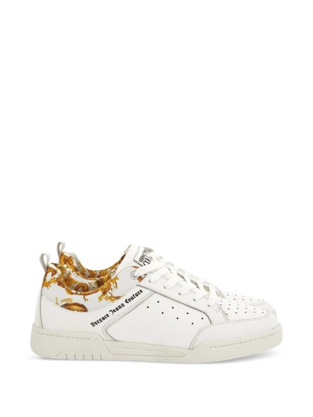 Sneakers Versace Jeans Couture albi din piele