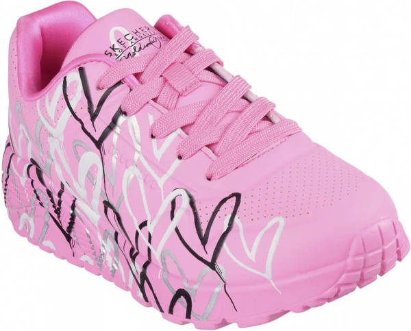 Sneakers x JGoldcrown Uno Lite - Metallic Love Hot Pink/Multi