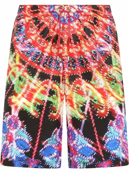 Sort de baie Dolce & Gabbana negru din polyester