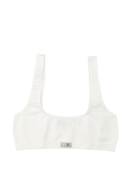 Sutien MM6 Maison Margiela alb