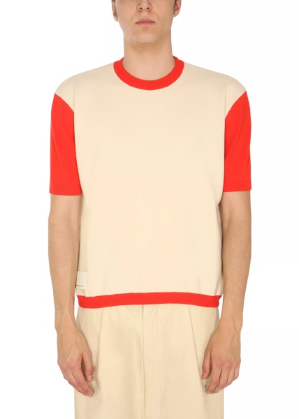 T-Shirt With Contrasting Profiles