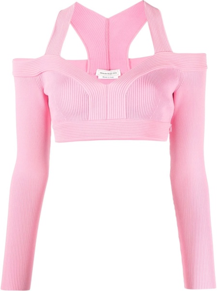 Top tricotat Alexander McQueen roz
