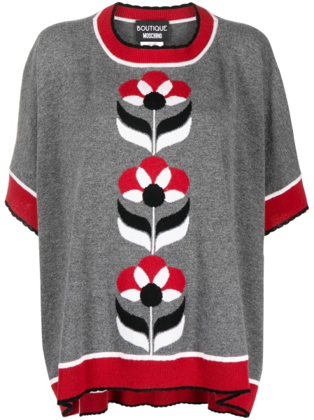 Top tricotat LOVE Moschino gri