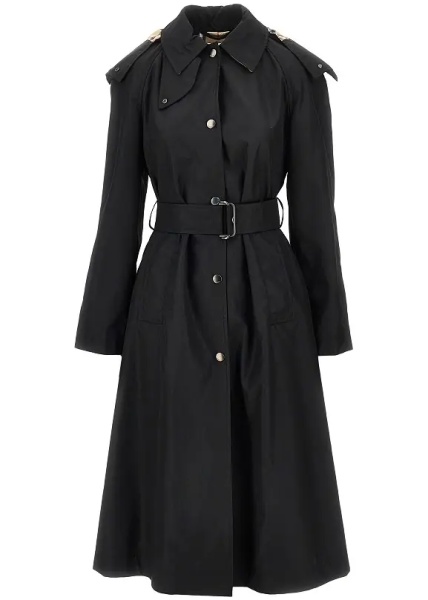 Trenciuri Nylon gabardine trench coat