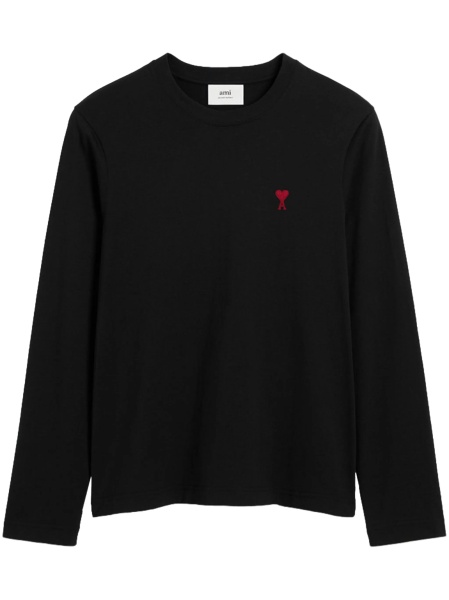 Tricou AMI Paris ami de coeur negru