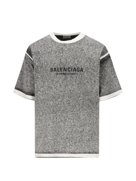 Tricou Balenciaga gri