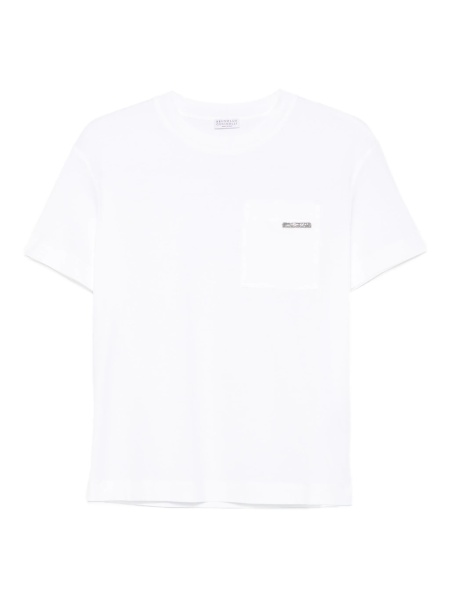 Tricou Brunello Cucinelli alb